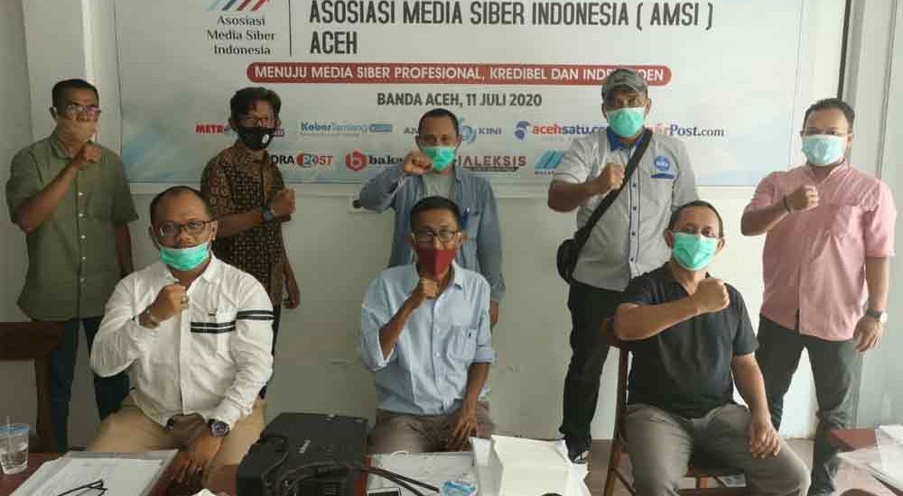Pengurus AMSI Aceh Terbentuk, Maimun Saleh Pimpin Periode 2020-2023