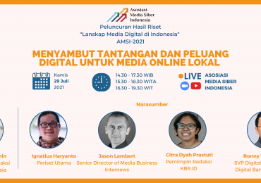 Peluncuran Hasil Riset Lanskap Media Digital Indonesia 2021